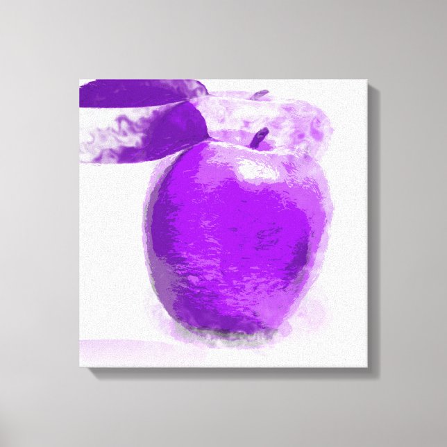 Pintura de Apple Roxa nº 2 - Canvas (Frente)