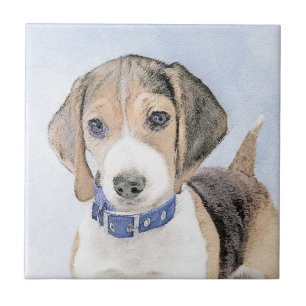 Pintura de Beagle - Arte de Cachorro Original Boni