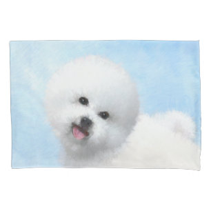 Pintura de Bichon Frise - Arte de Cachorro Origina