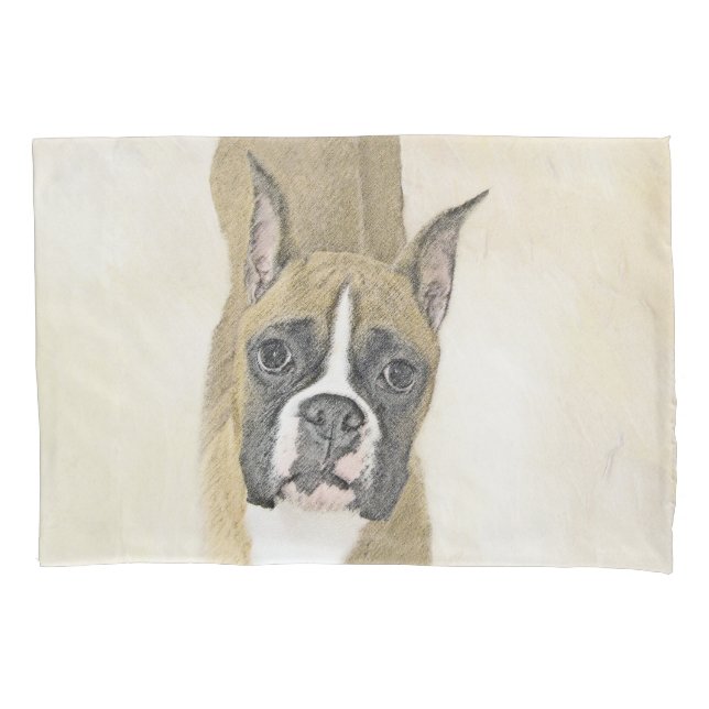 Pintura de Boxer - Arte de Cachorro Original Bonit (Frente)