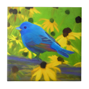 Pintura De Bundas Indigo - Arte Original Para Pás