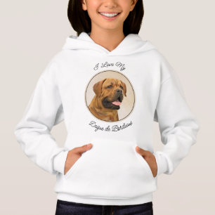 Pintura de Cachorro de Bordéus - Arte Cachorra Ori