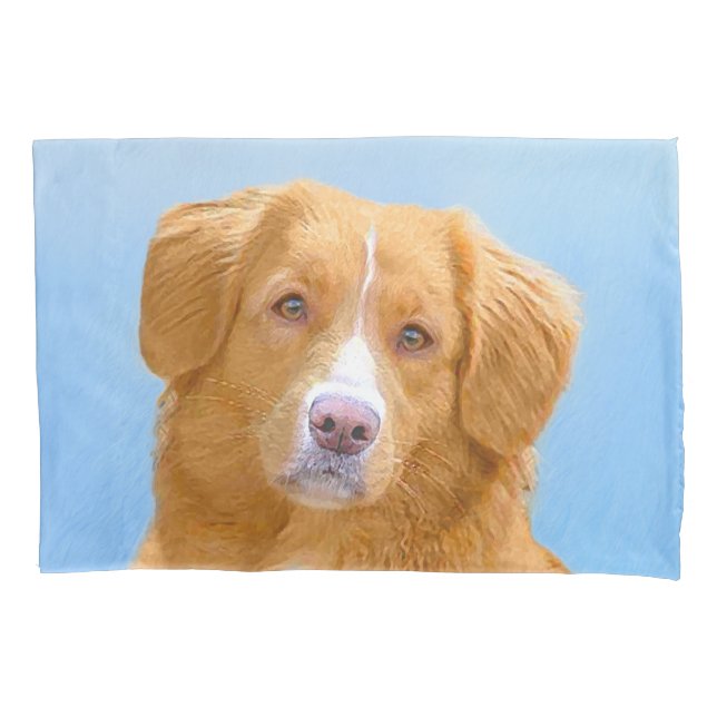 Pintura de Cachorro de Retriever com Tolerância a  (Frente)