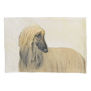 Pintura De Cães Afegã - Arte De Cachorro Origina