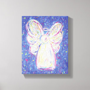 Pintura de Canvas de Anjo Starry Night