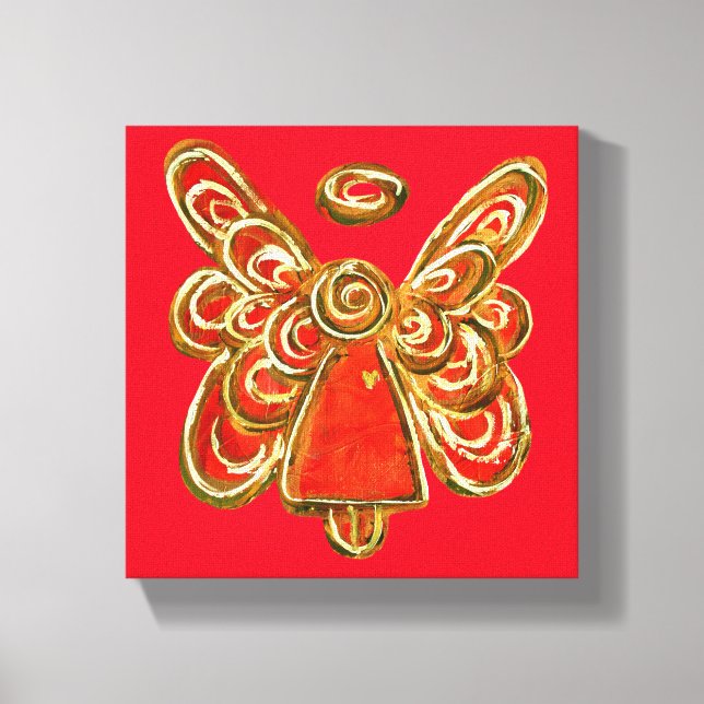 Pintura de Canvas do Anjo do Red Guardian (Frente)