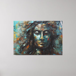 Pintura de canvas Lord shiva
