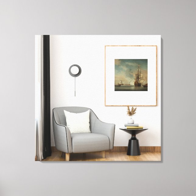 Pintura de canvas Zazzle (Frente)