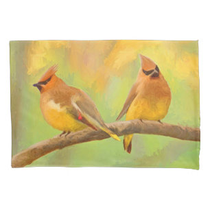 Pintura De Cedar Waxwing - Arte De Cachorro Origin