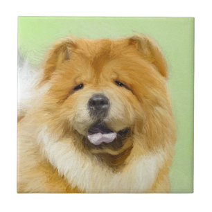 Pintura De Chow Chow - Arte De Cachorro Original