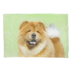 Pintura De Chow Chow - Arte De Cão Original Bonit