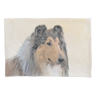 Pintura de Collie (Rough) - Arte Cão Original Bon