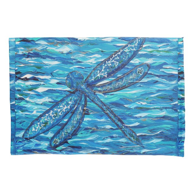 Pintura de Dragonfly Azul (Frente)