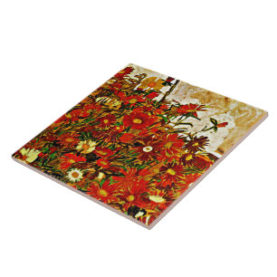 Pintura de Egon Schiele, Campo de Flores