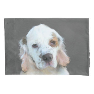 Pintura de Espanhol Clumber - Arte de Cachorro Ori