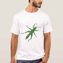 Pintura de gafanhoto verde, Camisetas