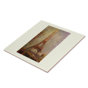 Pintura de Georges Seurat: A torre Eiffel (1889)
