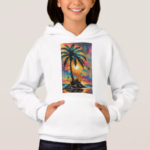 pintura de grafite de praia de palma