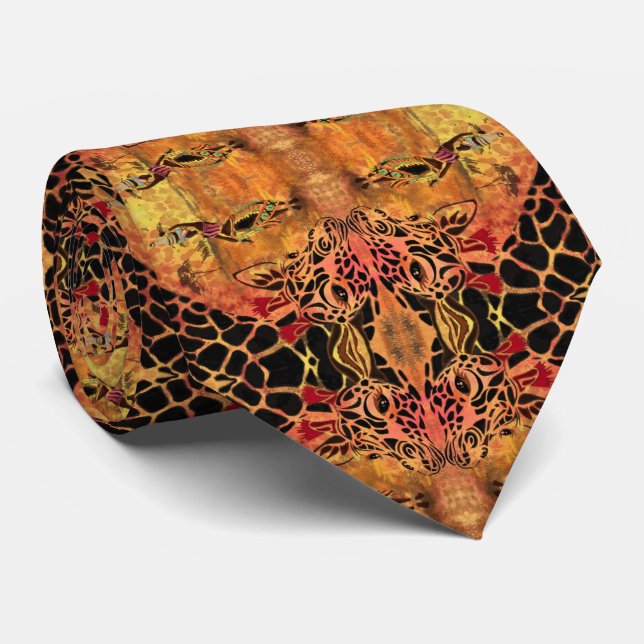 Pintura de Gravata de Amigos da Garota Africana e  (Rolled)