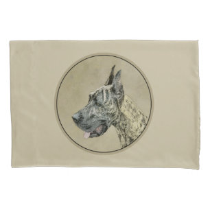 Pintura de Great Dane (Brindle) - Arte Original de