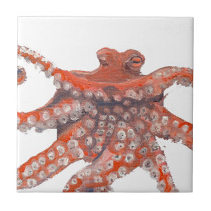 Pintura de Kraken do calamar do polvo
