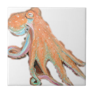 Pintura de Kraken do calamar do polvo