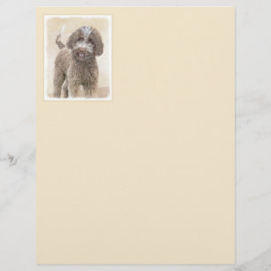 Pintura De Lagotto Romagnolo - Arte De Cão Origin