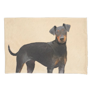 Pintura de Manchester Terrier Arte Animal Original