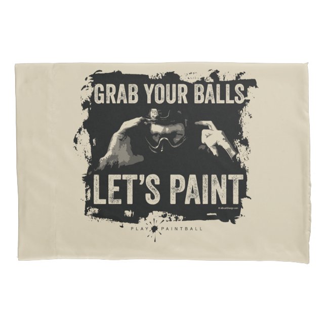 Pintura de Paintball Let's (Frente)
