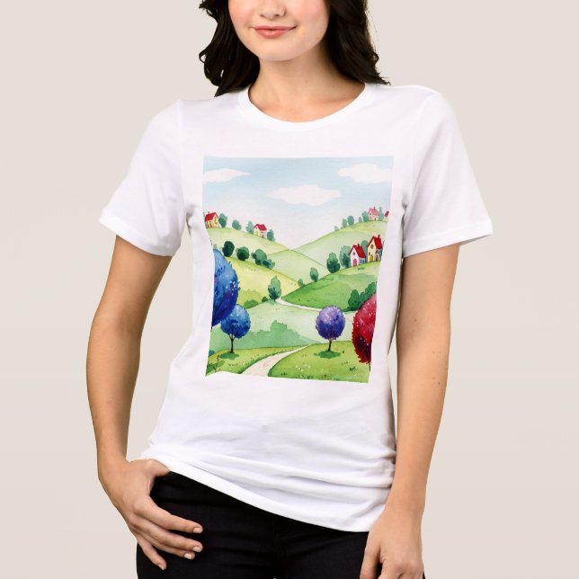 Pintura de paisagem (Frente)