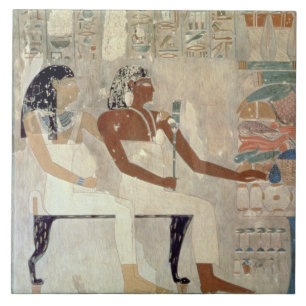 Pintura de parede do túmulo de Rekhmire, Thebes, d