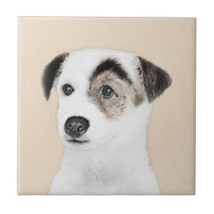 Pintura de Parson Jack Russell Terrier - Arte Cani