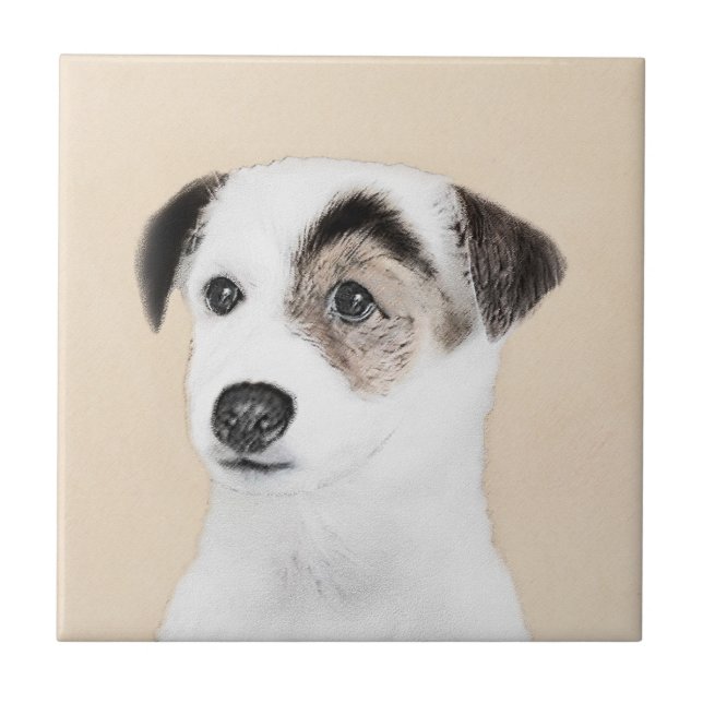Pintura de Parson Jack Russell Terrier - Arte Cani (Frente)