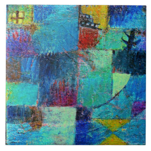 Pintura de Paul Klee, Jardim Terraced