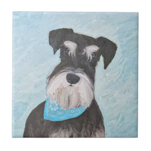 Pintura de Schnauzer (Miniatura) - Cachorro Origin