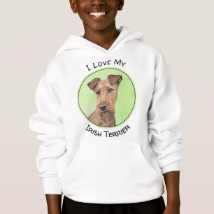 Pintura de Terrier Irlandês - Arte Original de Cac