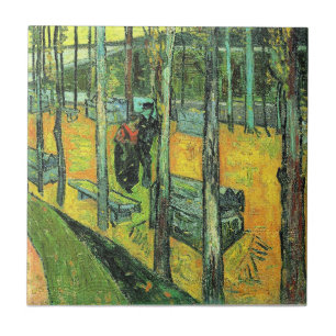 Pintura de Van Gogh, Alychamps, outono
