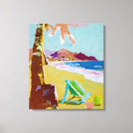 Pintura de Verão - Impressão de Arte Canvas