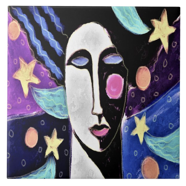 Pintura digital Abstrato (Frente)