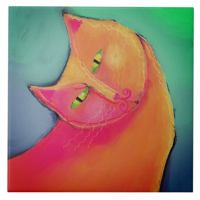 Pintura digital Abstrato de Menino Bonito (Frente)