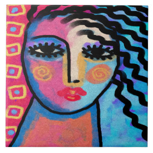 Pintura digital Abstrato de um dia bonito de uma m