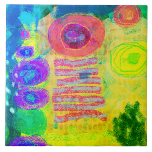 Pintura digital Abstrato única