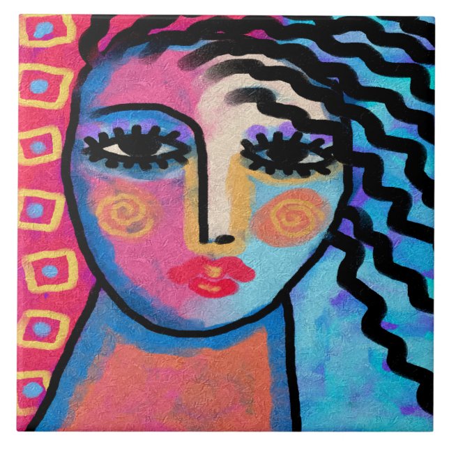 Pintura digital de um Abstrato de dia adorável de  (Frente)