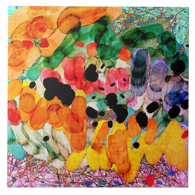 Pintura digital sem título Abstrato 1 (Frente)