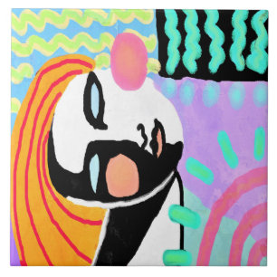Pintura digital Summer Daze Abstrato