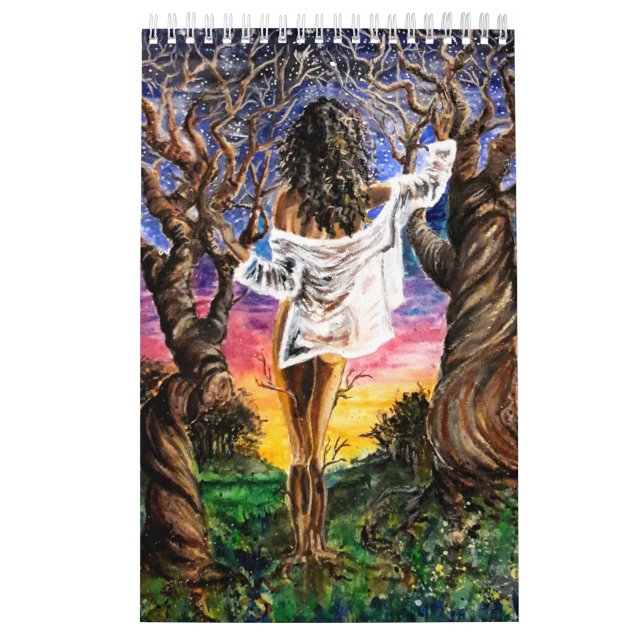 Pintura do calendário feminino (Capa)