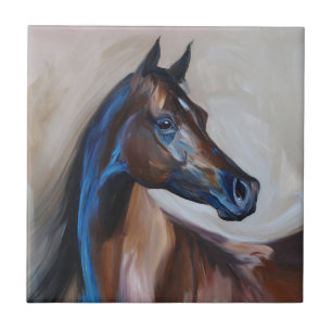 Pintura do cavalo árabe