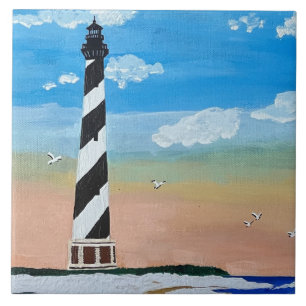 Pintura do Farol de Cabo Hatteras