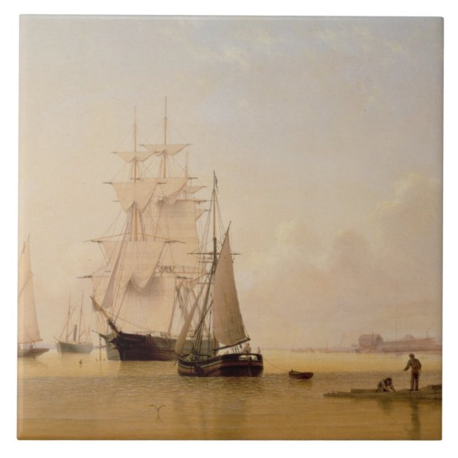 Pintura do navio (óleo em canvas) 2 (Frente)