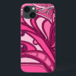 Pintura do painel Abstrato cor-de-rosa<br><div class="desc">Um impressão Daliesque,  esta pintura cor-de-rosa abstrato de Tina Kafantaris apresenta linhas torcidas e derretidas segmentadas em três painéis. Um impressão vibrante surrealista que pareceria excelente em vários produtos. Pegue o seu hoje!</div>